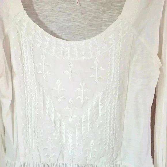 Free People Embroidered thermal top tunic - Picture 3 of 8